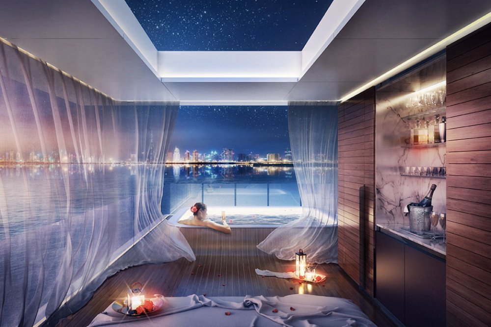 Floating Villas In Dubai With Underwater Bedrooms Is Beautiful