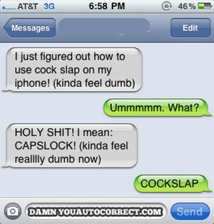 iphone auto correct text messages funny