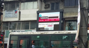 This Ad Screen In Pune Apparently Started Streaming Porn In Broad Daylight