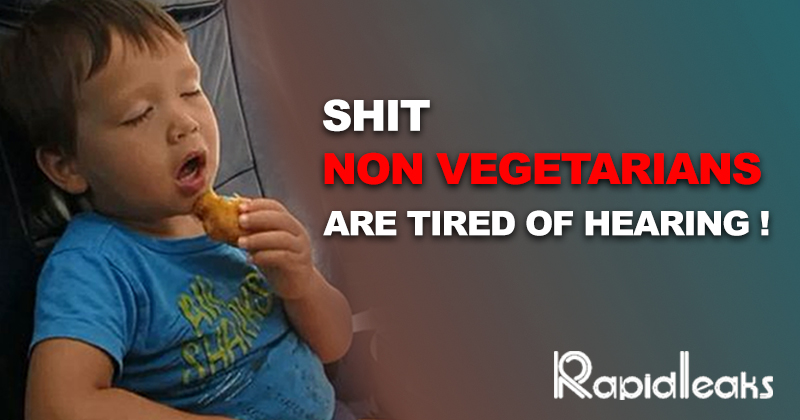 7 Annoying Things Vegetarians Say to Non-Vegetarians