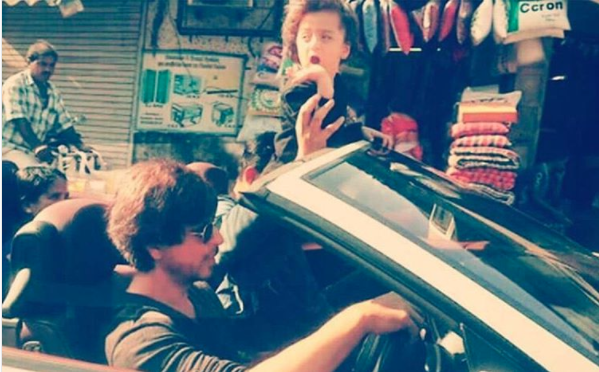 SRK Taking AbRam Out For A Long Drive Is The Most Sweetest Thing You Will See On Internet Today