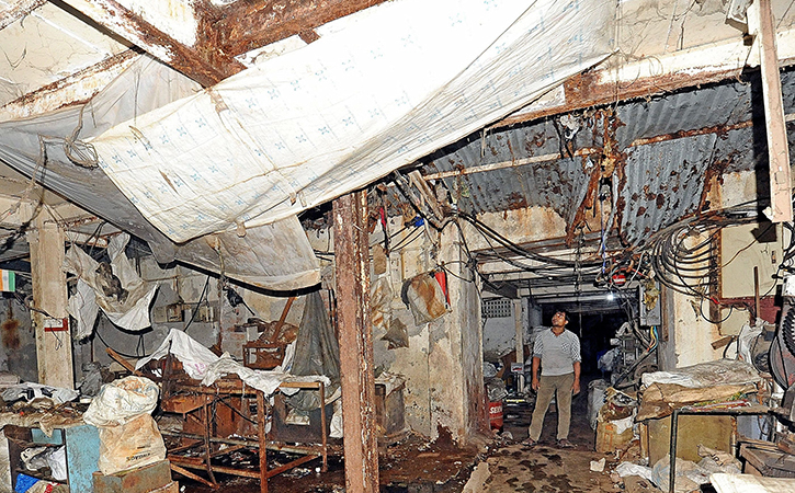 bhendi bazaar building collapse