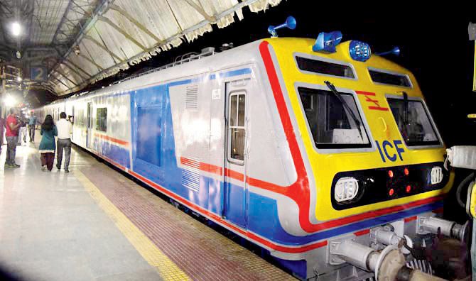 AC local train in Mumbai