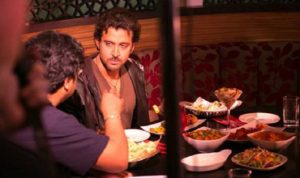 Filmstars dine at Restaurant in mumbai