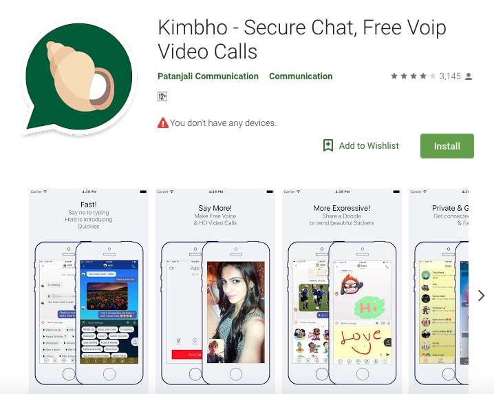 Download  Kimbho App