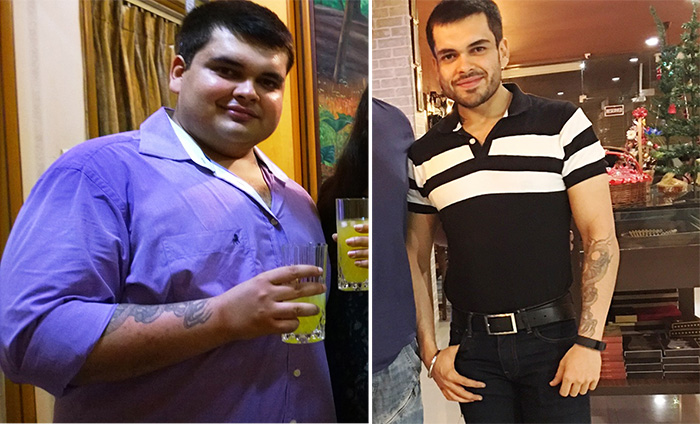 Naynesh Chainani weight transform journey