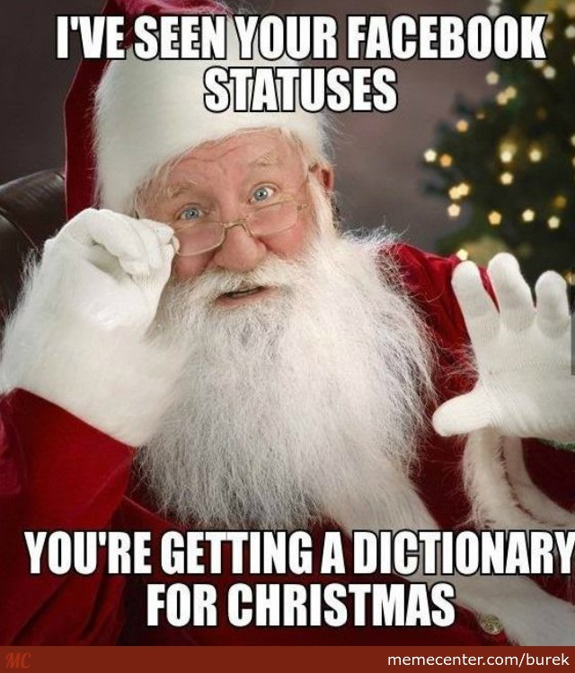 facebook meme christmas