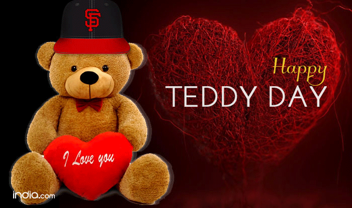 teddy day wishes gif
