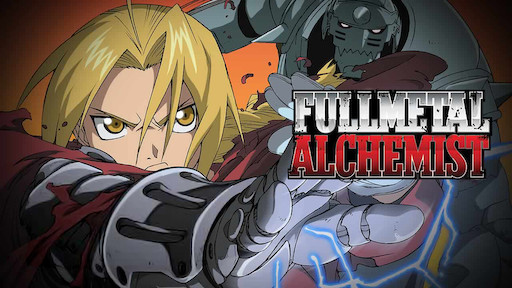 Fullmetal Alchemist best anime series on netflix.
