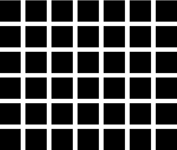 Hermann Grid best Insane Optical Illusions