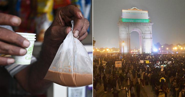 Sikh Brothers Giving Chai To Protestors In Delhi Is Winning Hearts: Reports from CAB Protests!