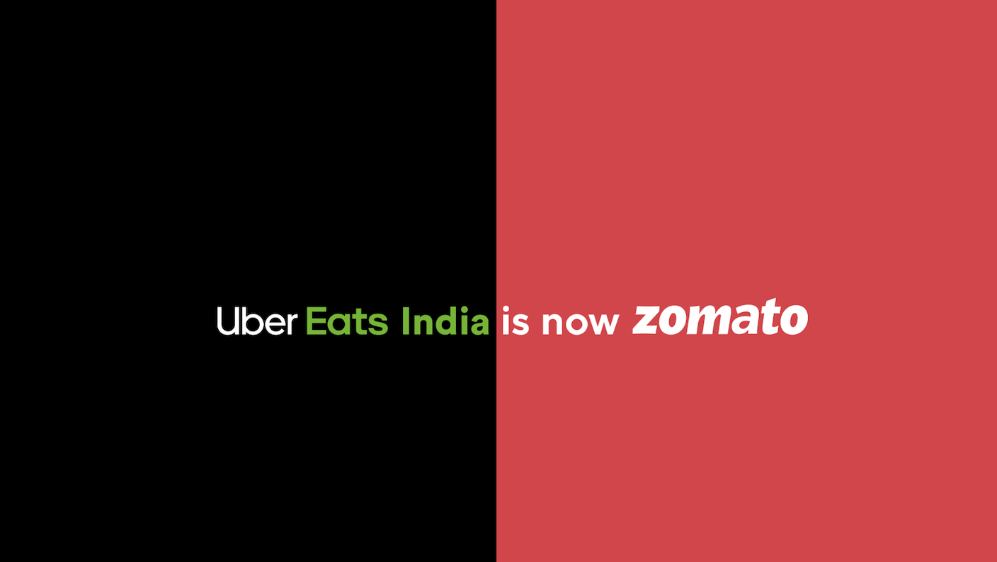 Zomato Acquires Uber Eats in India
