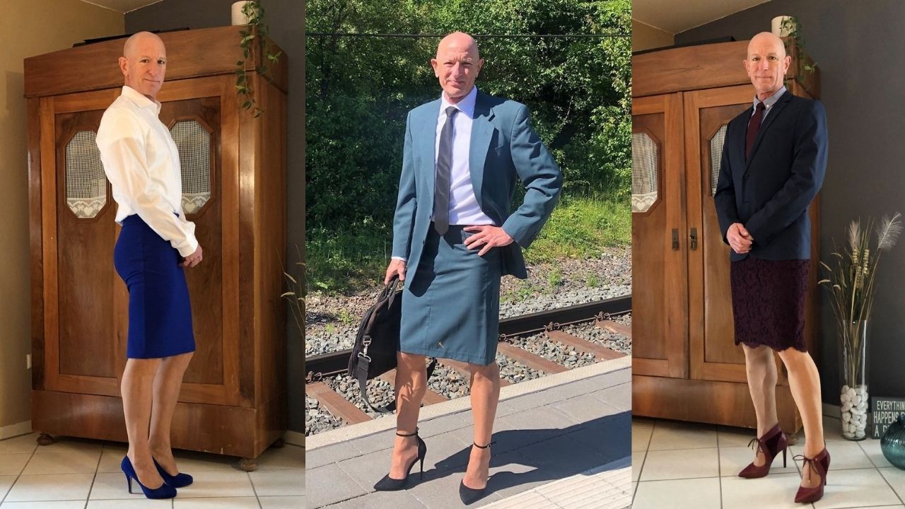 This Guy Proves That Skirts And Heels Are Not Just for Women!