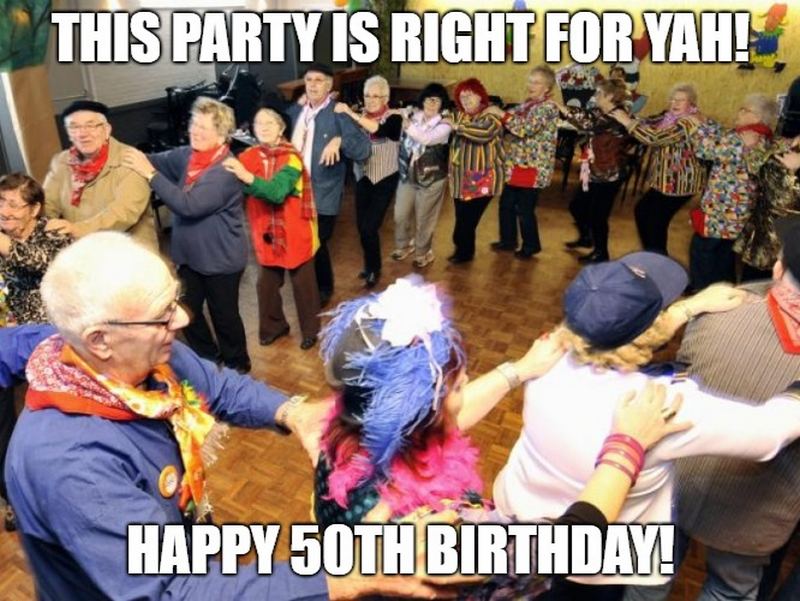 50th birthday memes