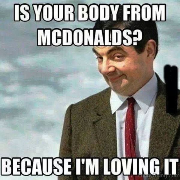 Is Your Body From McDonalds meme