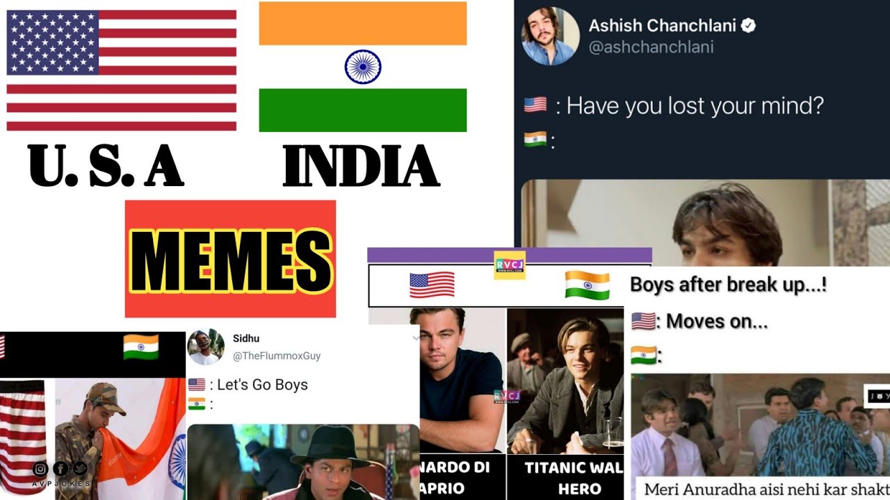 Funny India V/s America Memes Are Viral on The Internet