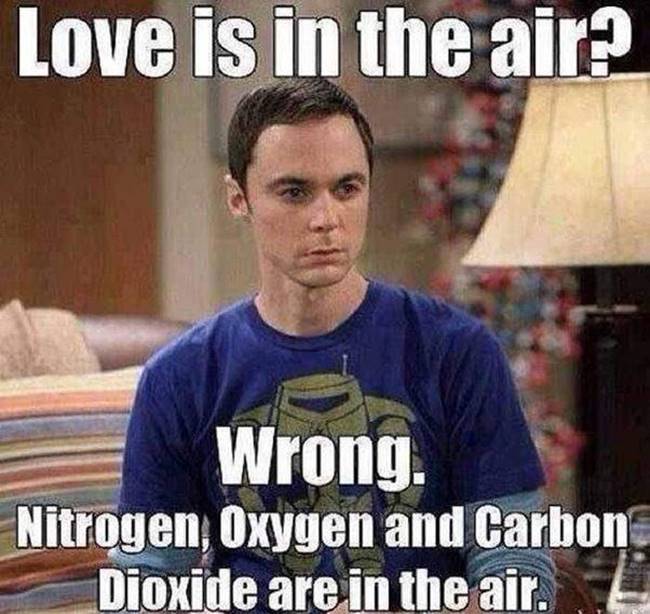love is in the air meme