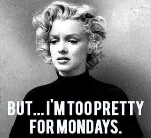 monday too pretty memes