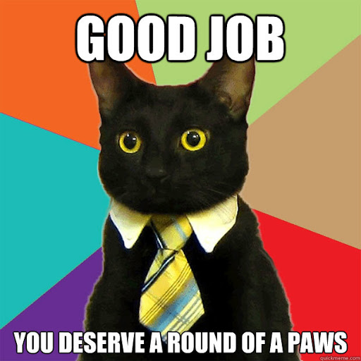 Business Cat meme