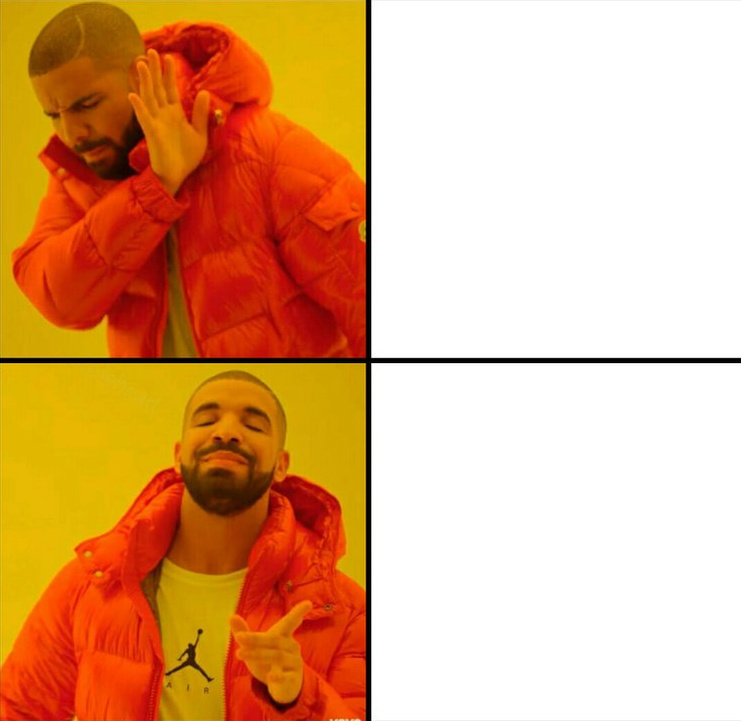 Drakeposting Memes