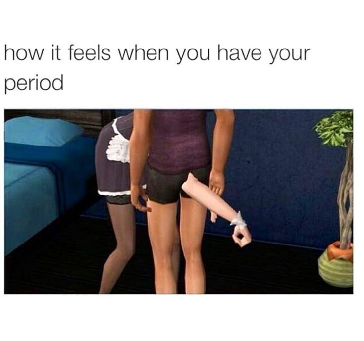 50+ Funny Period Memes That Will Make You Laugh Through ...