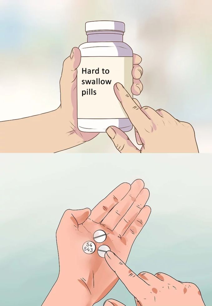 Hard To Swallow Pills blank template