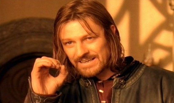 One Does Not Simply meme template
