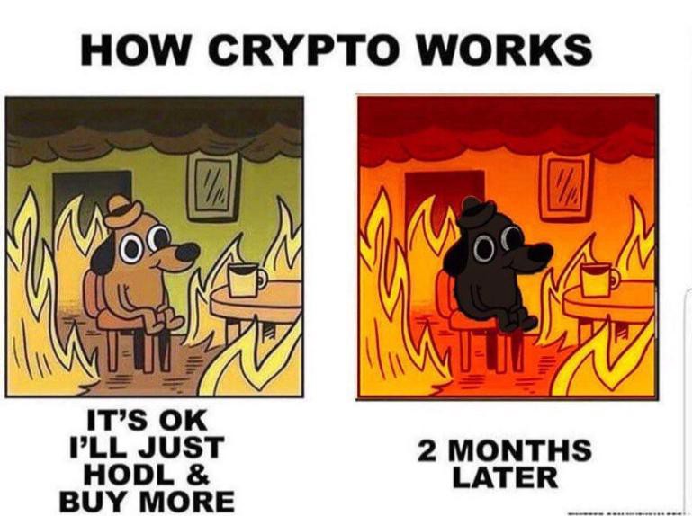 crypto not reliable meme