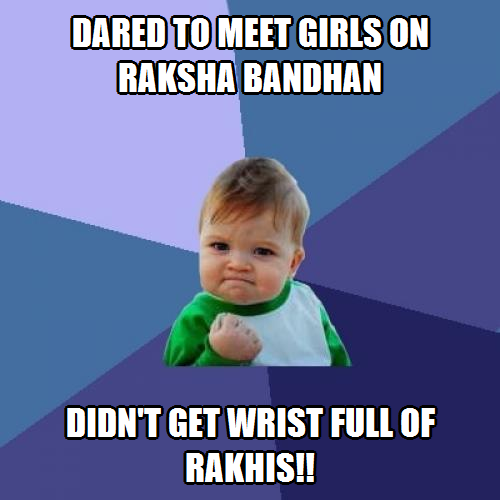 raksha bandhan memes