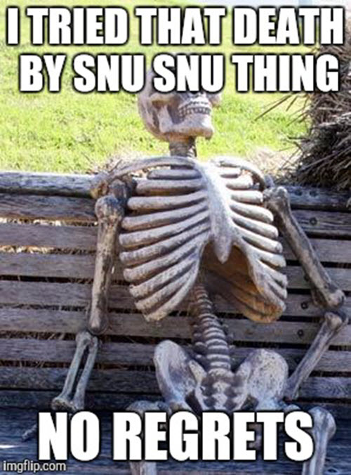 Death By Snu Snu Memes