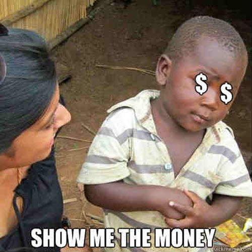 Show Me The Money Memes