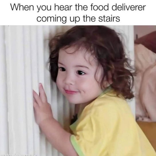 50+ Funny Food delivery Memes For The Person Who is Always Hungry