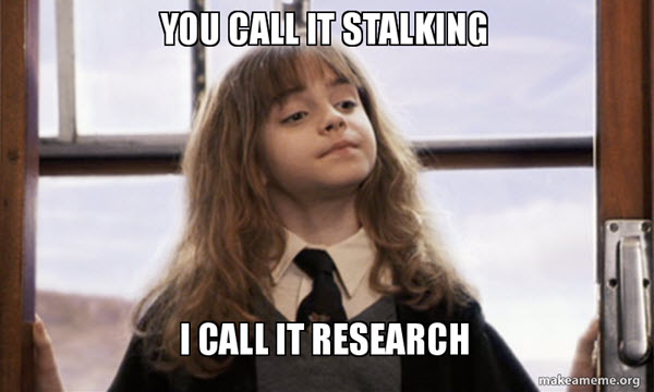 funny memes about stalkers