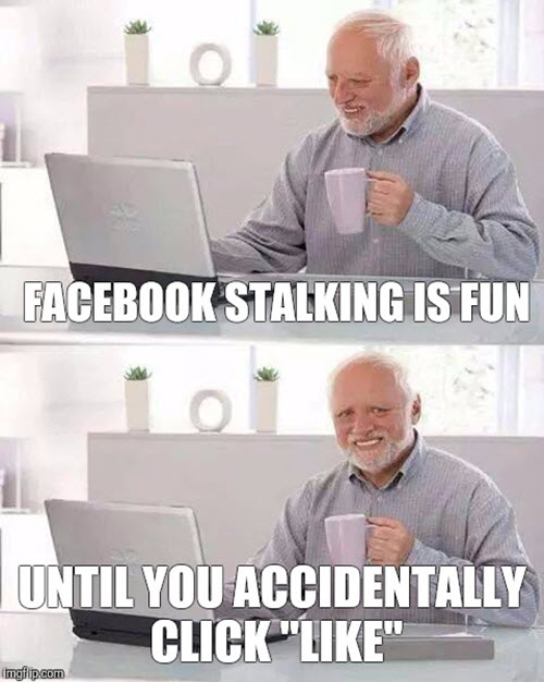 online stalking funny