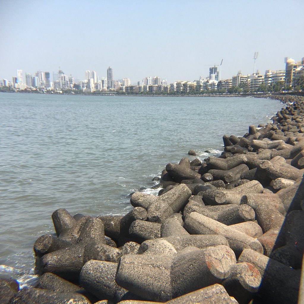 Tetrapods at marine drive mumbai