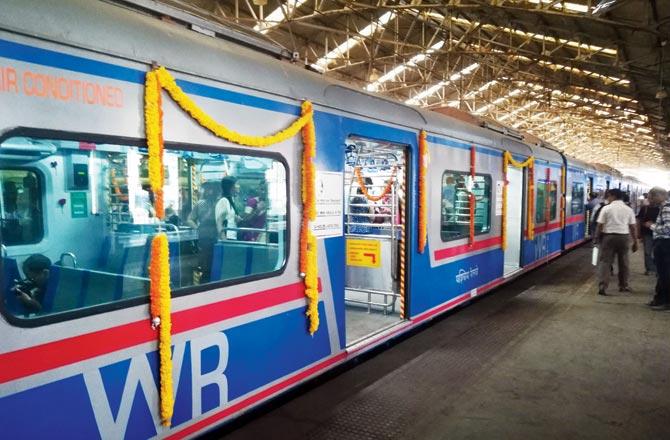 Western Railway Increases the AC coaches in Local Trains
