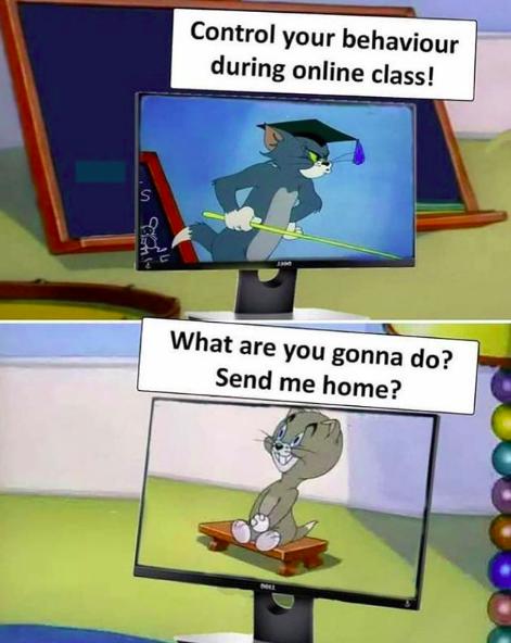 online school memes