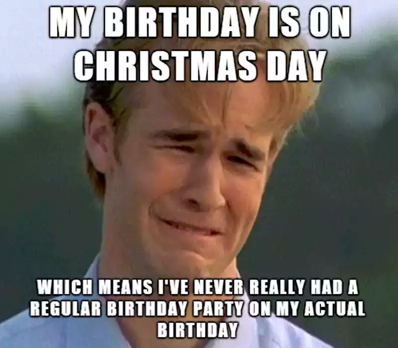 Christmas Birthday Memes 11