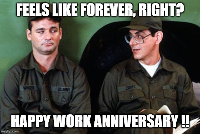 50 Hilarious Work Anniversary Memes To Celebrate Your Career