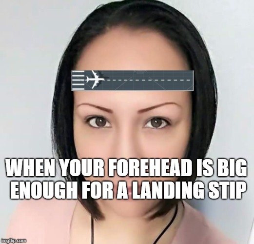 big forehead memes