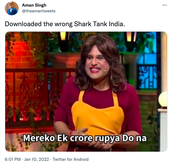 Shark Tank India Memes