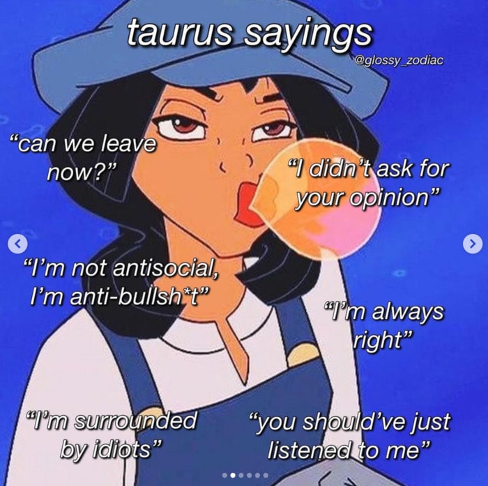 50+ Funny Taurus Memes That Every Taurian Will Relate To