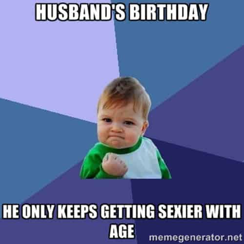 Happy Birthday Husband Memes