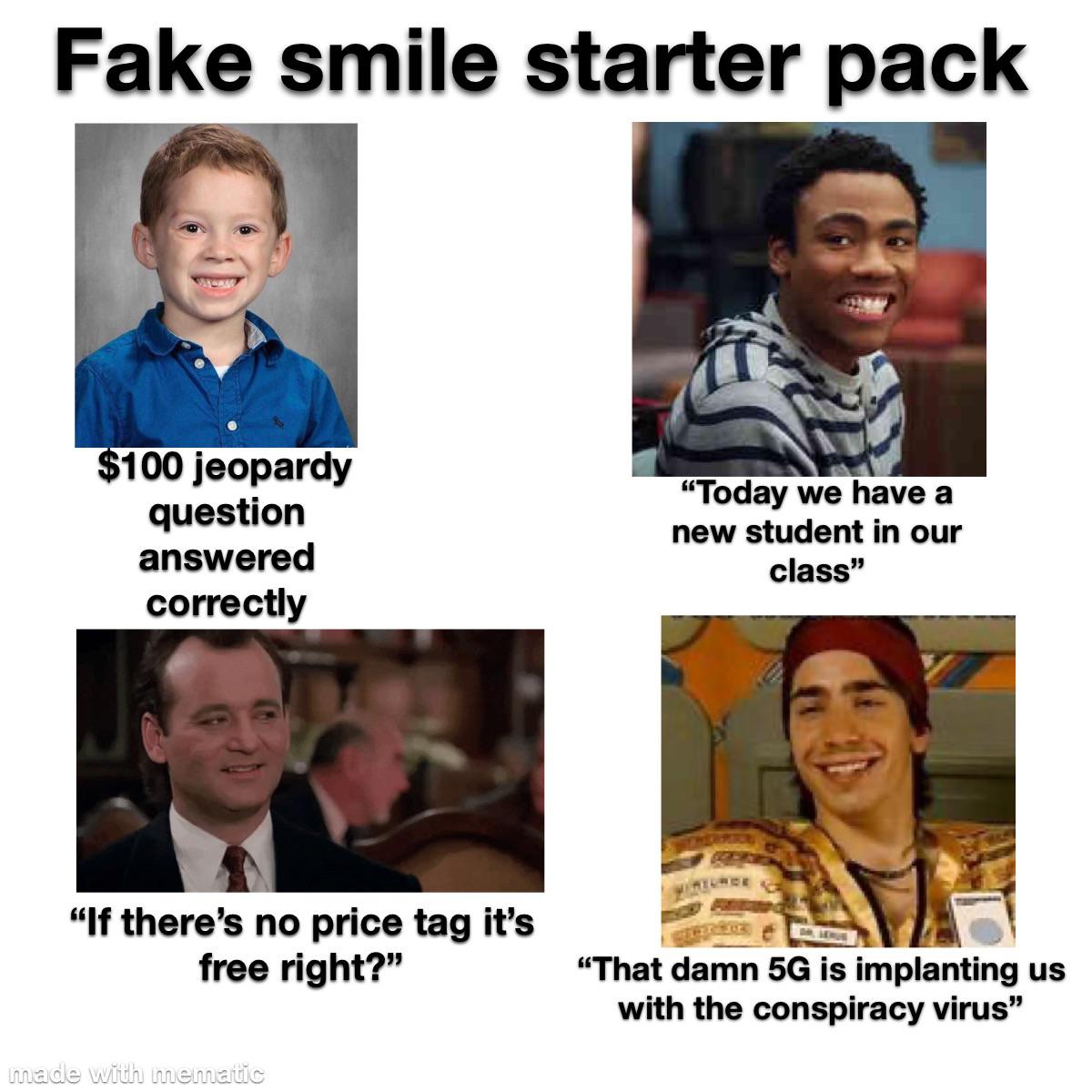 Fake Smile Memes