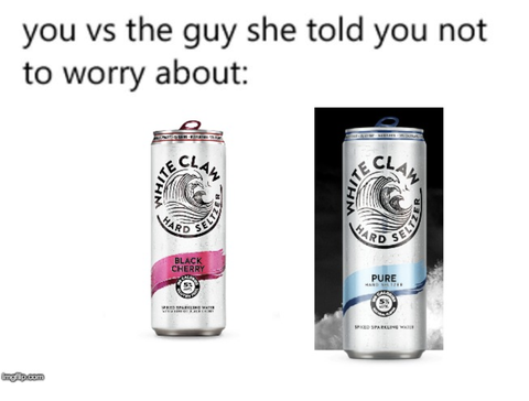 white claw memes