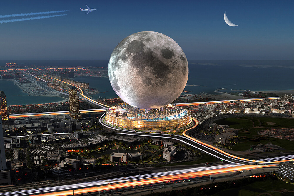 Dubai Is Constructing A Moon-shaped Luxury Resort That Is Going To Cost A Whopping $5 Billion