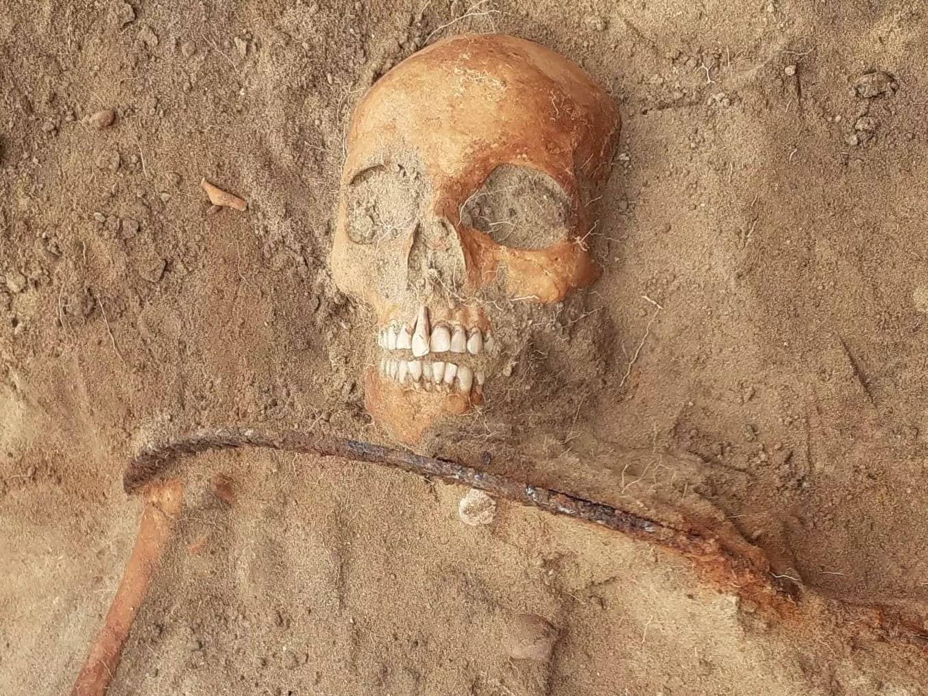 Archaeologists Found The Remains Of A Vampire