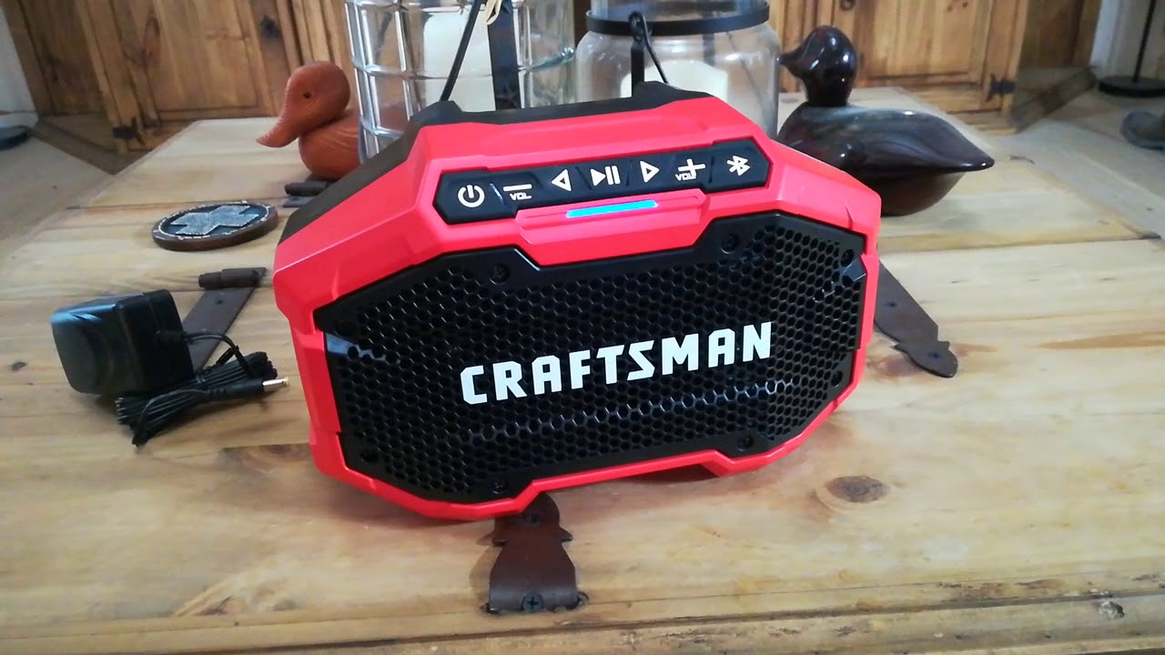Craftsman Bluetooth Speaker