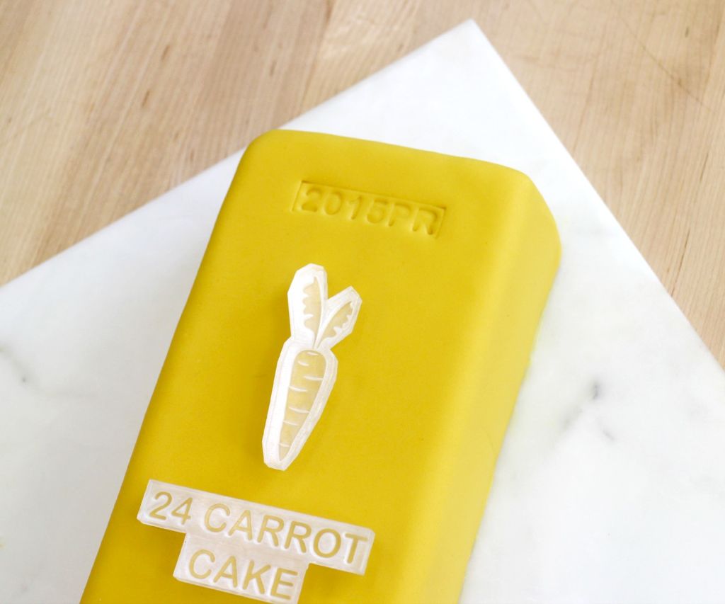 Expensive-Looking 24 Carrot Cake Is Made With 24 Baby Carrots