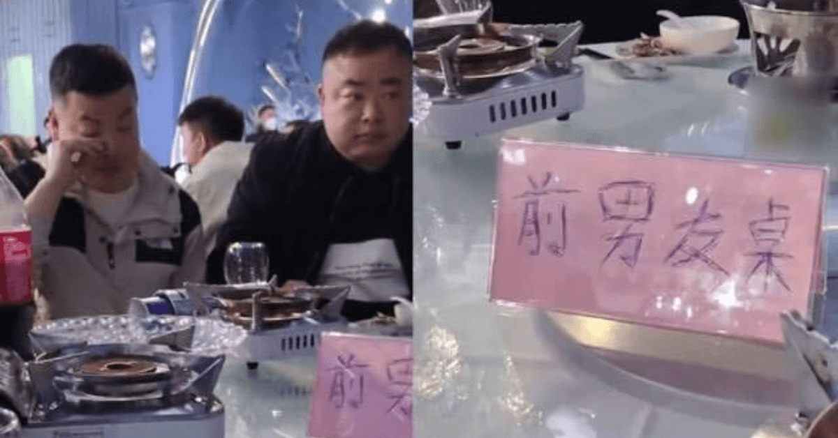 Bride Invites Ex-Lovers To Wedding Banquet And Suits Them All At Same Table